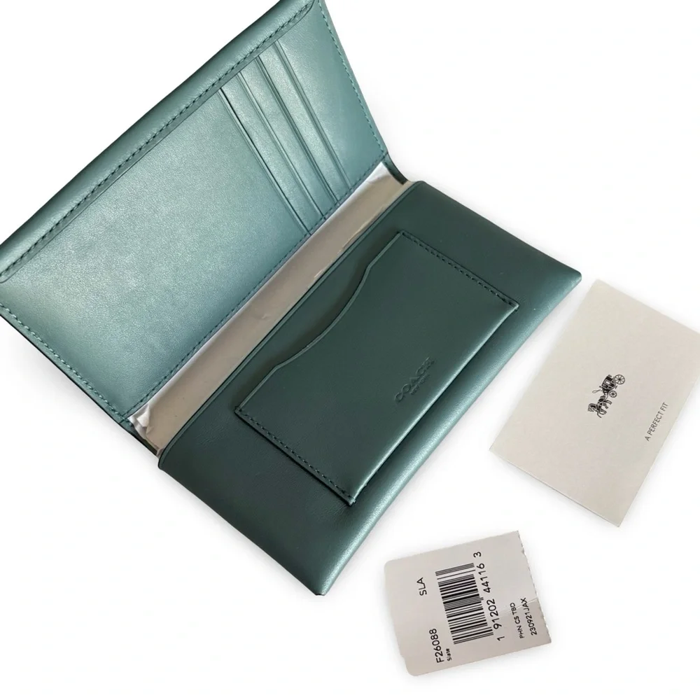 NWT Rare Coach NYC Ltd Ed License Plate Wallet Puffy Phone Case Clutch | F26088 - Picture 14 of 16